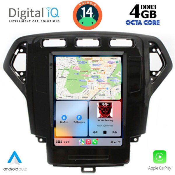 DIGITAL IQ BXF 6957_CPAA TESLA STYLE for FORD MONDEO mod. 2007-2010 - Image 2