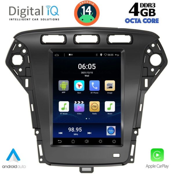AIN-128788 - Digital iQ - DIGITAL IQ BXF 6958_CPAA TESLA STYLE for FORD MONDEO mod. 2010-2013 - ALL IN POINT - LEFKELIS.GR