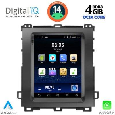 AIN-128778 - Digital iQ - DIGITAL IQ BXF 6982_CPAA TESLA STYLE  for TOYOTA LANDCRUISER mod. 2003-2009 - ALL IN POINT - LEFKELIS.GR
