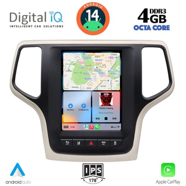 DIGITAL IQ BXF 6983_CPAA TESLA STYLE for JEEP GRAND CHEROKEE mod. 2014-2019 - Image 2