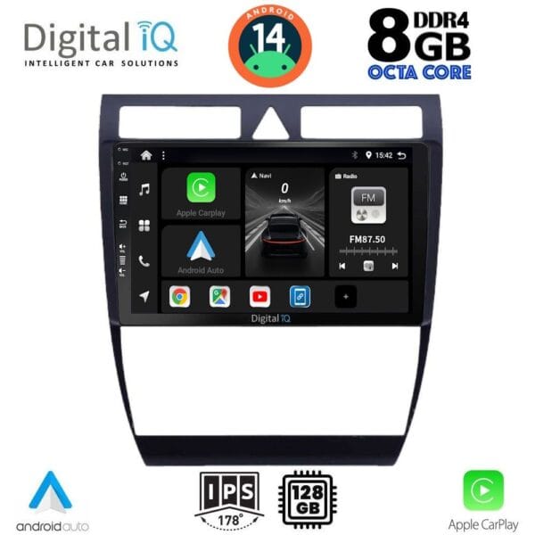 AIN-125189 - Digital iQ - DIGITAL IQ BXF 7006_CPAA (9inc) MULTIMEDIA TABLET for AUDI A6 mod. 1998-2005 - ALL IN POINT - LEFKELIS.GR