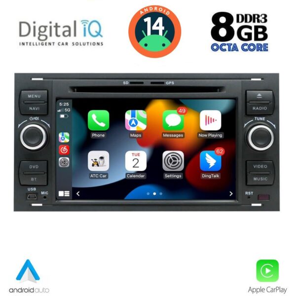 DIGITAL IQ BXF 602_CPAA (7'' DECK) MULTIMEDIA SYSTEM for FORD mod. 2004-2008 - Image 11