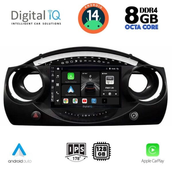 AIN-125158 - Digital iQ - DIGITAL IQ BXF 7063_CPAA (9inc) MULTIMEDIA TABLET for MINI COOPER (R50-R52-R53) mod. 2000-2006 - ALL IN POINT - LEFKELIS.GR