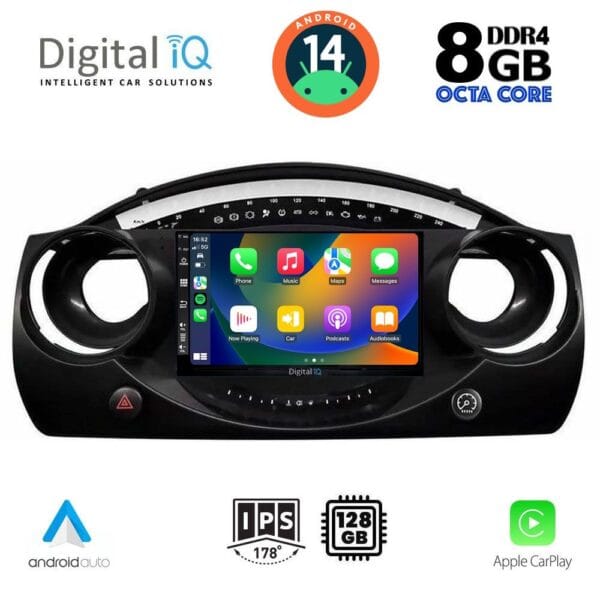 DIGITAL IQ BXF 7063_CPAA (9inc) MULTIMEDIA TABLET for MINI COOPER (R50-R52-R53) mod. 2000-2006 - Image 2