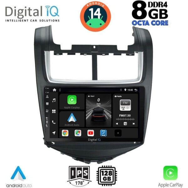 AIN-125208 - Digital iQ - DIGITAL IQ BXF 7075_CPAA (9inc) MULTIMEDIA TABLET for CHEVROLET AVEO mod. 2014-2017 - ALL IN POINT - LEFKELIS.GR