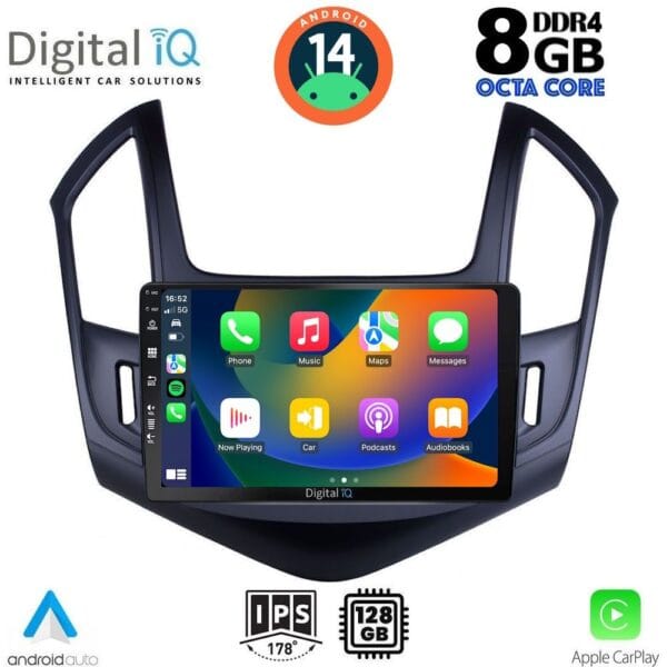 DIGITAL IQ BXF 7077_CPAA (9inc) MULTIMEDIA TABLET for CHEVROLET CRUZE mod. 2013-2015 - Image 2