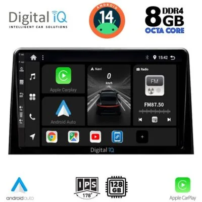 AIN-125457 - Digital iQ - DIGITAL IQ BXF 7082_CPAA (10inc) MULTIMEDIA TABLET for CITROEN BERLINGO – OPEL COMBO – PEUGEOT PARTNER – TOYOTA PROACE mod. 2018> - FIAT DOBLO mod. 2022> - ALL IN POINT - LEFKELIS.GR