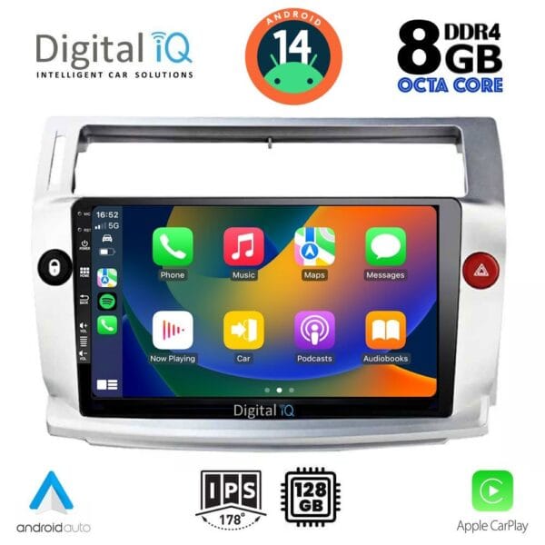 DIGITAL IQ BXF 7084_CPAA (9inc) MULTIMEDIA TABLET for CITROEN C4 mod. 2004-2011 - Image 2