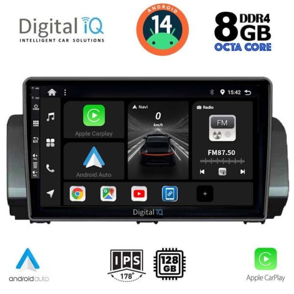 AIN-125174 - Digital iQ - DIGITAL IQ BXF 7109_CPAA (9inc) MULTIMEDIA TABLET for DACIA LOGAN - SANDERO - JOGGER mod. 2020> - ALL IN POINT - LEFKELIS.GR