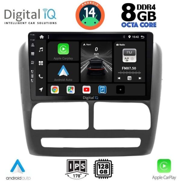 AIN-125196 - Digital iQ - DIGITAL IQ BXF 7137_CPAA (9inc) MULTIMEDIA TABLET for FIAT DOBLO mod. 2010-2015 - ALL IN POINT - LEFKELIS.GR