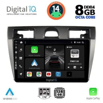 AIN-125331 - Digital iQ - DIGITAL IQ BXF 7153_CPAA (9inc) MULTIMEDIA TABLET for FORD FIESTA mod. 2005-2008 - ALL IN POINT - LEFKELIS.GR