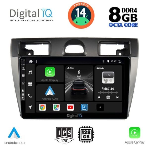 AIN-125331 - Digital iQ - DIGITAL IQ BXF 7153_CPAA (9inc) MULTIMEDIA TABLET for FORD FIESTA mod. 2005-2008 - ALL IN POINT - LEFKELIS.GR