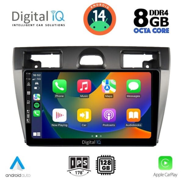 DIGITAL IQ BXF 7153_CPAA (9inc) MULTIMEDIA TABLET for FORD FIESTA mod. 2005-2008 - Image 2