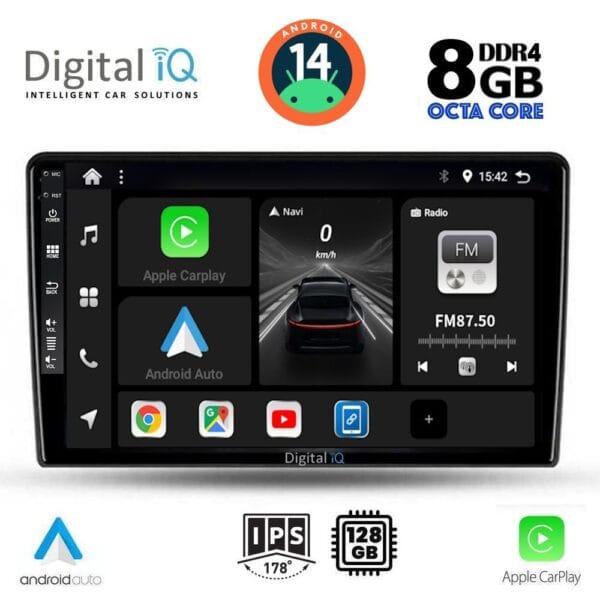 AIN-125454 - Digital iQ - DIGITAL IQ BXF 7155_CPAA (10inc) MULTIMEDIA TABLET for FORD FIESTA mod. 2018> - ALL IN POINT - LEFKELIS.GR