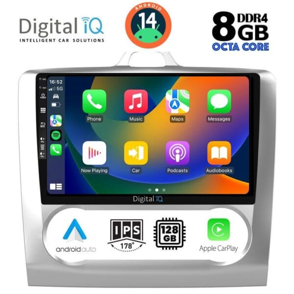 DIGITAL IQ BXF 7156_CPAA CLIMA (9inc) MULTIMEDIA TABLET for FORD FOCUS mod. 2005-2012 - Image 2