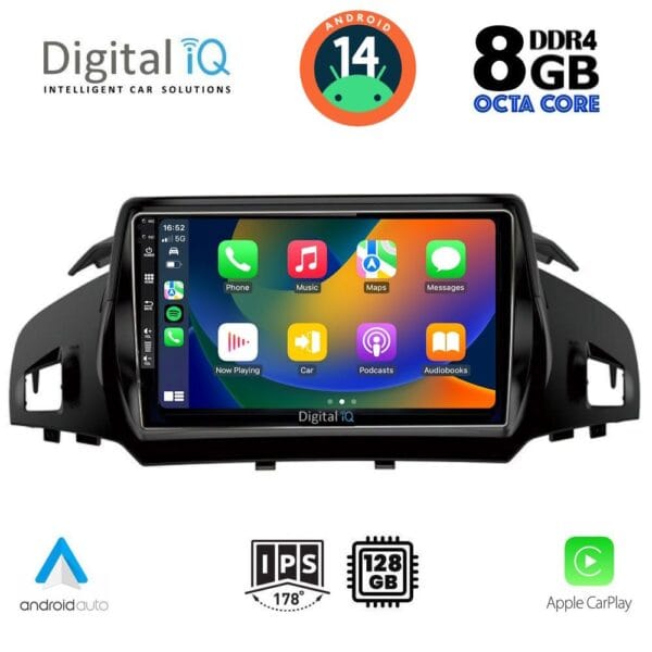 DIGITAL IQ BXF 7160_CPAA (9inc) MULTIMEDIA TABLET for FORD KUGA mod. 2013-2019 – CMAX mod. 2011> - Image 2