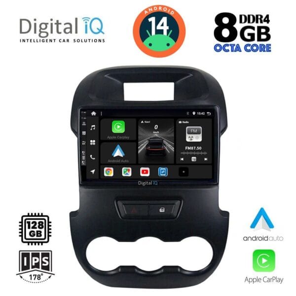 AIN-125236 - Digital iQ - DIGITAL IQ BXF 7171_CPAA (9inc) MULTIMEDIA TABLET for FORD RANGER mod. 2011-2015 - ALL IN POINT - LEFKELIS.GR