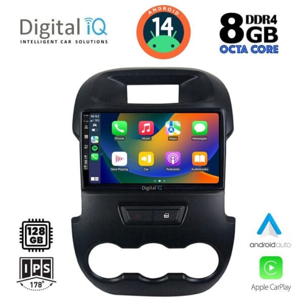DIGITAL IQ BXF 7171_CPAA (9inc) MULTIMEDIA TABLET for FORD RANGER mod. 2011-2015 - Image 2