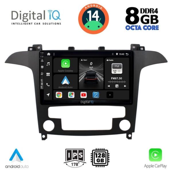 AIN-125238 - Digital iQ - DIGITAL IQ BXF 7175_CPAA CLIMA (9inc) MULTIMEDIA TABLET for FORD SMAX mod. 2006-2014 - ALL IN POINT - LEFKELIS.GR