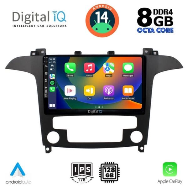 DIGITAL IQ BXF 7175_CPAA CLIMA (9inc) MULTIMEDIA TABLET for FORD SMAX mod. 2006-2014 - Image 2