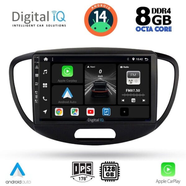 AIN-125253 - Digital iQ - DIGITAL IQ BXF 7223_CPAA (9inc) MULTIMEDIA TABLET for HYUNDAI i10 mod. 2008-2013 - ALL IN POINT - LEFKELIS.GR
