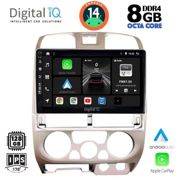 AIN-125387 - Digital iQ - DIGITAL IQ BXF 7253_CPAA (9inc) MULTIMEDIA TABLET for ISUZU D-MAX mod. 2002-2008 - ALL IN POINT - LEFKELIS.GR