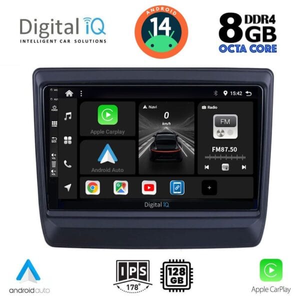 AIN-125405 - Digital iQ - DIGITAL IQ BXF 7256_CPAA (9inc) MULTIMEDIA TABLET for ISUZU DMAX mod. 2020> - ALL IN POINT - LEFKELIS.GR