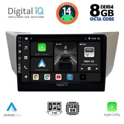 AIN-125284 - Digital iQ - DIGITAL IQ BXF 7345_CPAA (9inc) MULTIMEDIA TABLET for LEXUS RX 300 – 400 mod. 2003-2008 - ALL IN POINT - LEFKELIS.GR