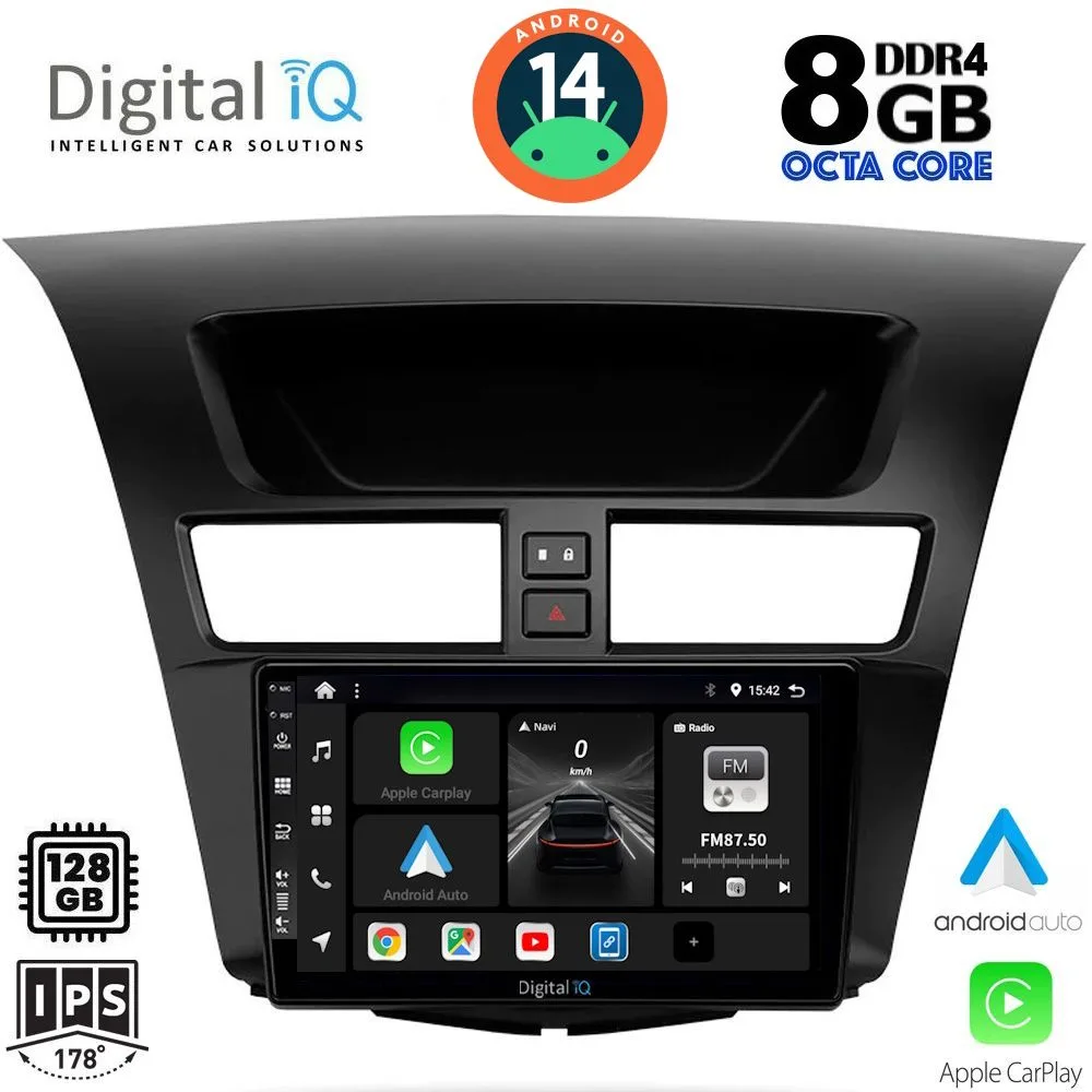 AIN-125083 - Digital iQ - DIGITAL IQ BXF 7364_CPAA (9inc) MULTIMEDIA TABLET for MAZDA BT50 mod. 2012-2019 - ALL IN POINT - LEFKELIS.GR