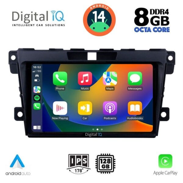 DIGITAL IQ BXF 7389_CPAA (9inc) MULTIMEDIA TABLET for MAZDA CX7 mod. 2006-2012 - Image 2