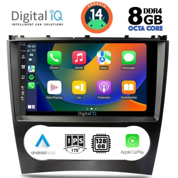DIGITAL IQ BXF 7404_CPAA (9inc) MULTIMEDIA TABLET for MERCEDES C – CLK (W203-209) mod. 2004-2008 - Image 2