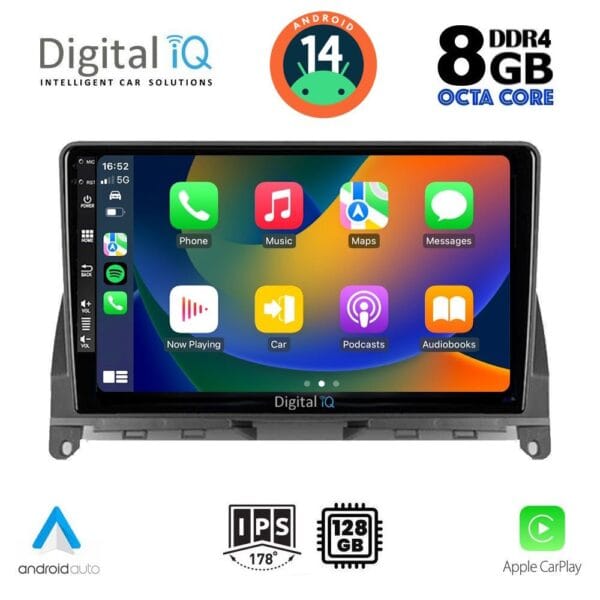 DIGITAL IQ BXF 7405_CPAA (9inc) MULTIMEDIA TABLET for MERCEDES C (W204) mod. 2007-2011 - Image 2