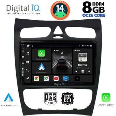 AIN-125150 - Digital iQ - DIGITAL IQ BXF 7406_CPAA (9inc) MULTIMEDIA TABLET for MERCEDES CLK (W209) mod. 2000-2004 - ALL IN POINT - LEFKELIS.GR