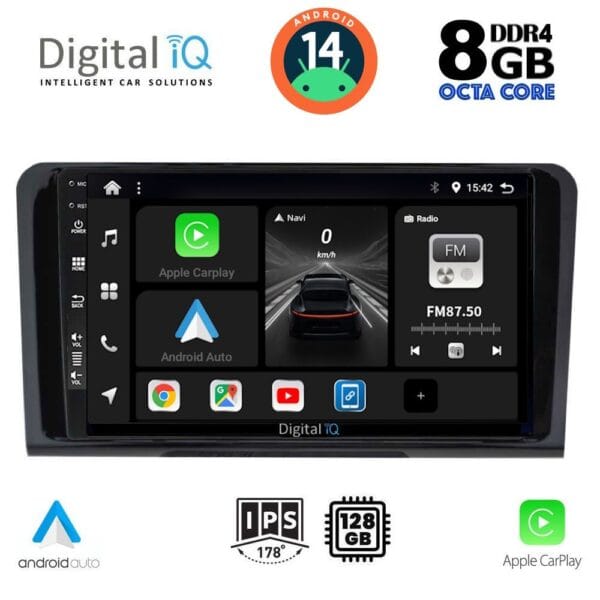 AIN-125301 - Digital iQ - DIGITAL IQ BXF 7414_CPAA (9inc) MULTIMEDIA TABLET for MERCEDES ML (W164) – GL (X164) mod. 2005-2011 - ALL IN POINT - LEFKELIS.GR