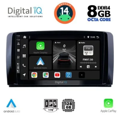 AIN-125201 - Digital iQ - DIGITAL IQ BXF 7422_CPAA (9inc) MULTIMEDIA TABLET for MERCEDES R (W251) mod. 2006-2015 - ALL IN POINT - LEFKELIS.GR