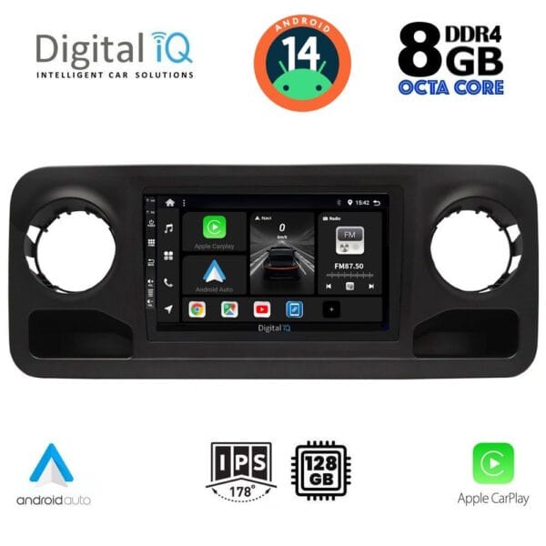 AIN-125459 - Digital iQ - DIGITAL IQ BXF 7424_CPAA (10inc) MULTIMEDIA TABLET for MERCEDES SPRINTER mod. 2018> - ALL IN POINT - LEFKELIS.GR