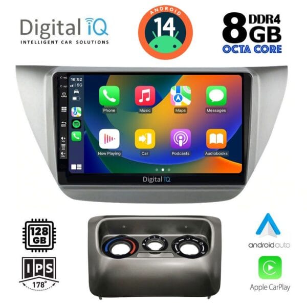DIGITAL IQ BXF 7433_CPAA (9inc) MULTIMEDIA TABLET for MITSUBISHI LANCER mod. 2000-2007 - Image 2