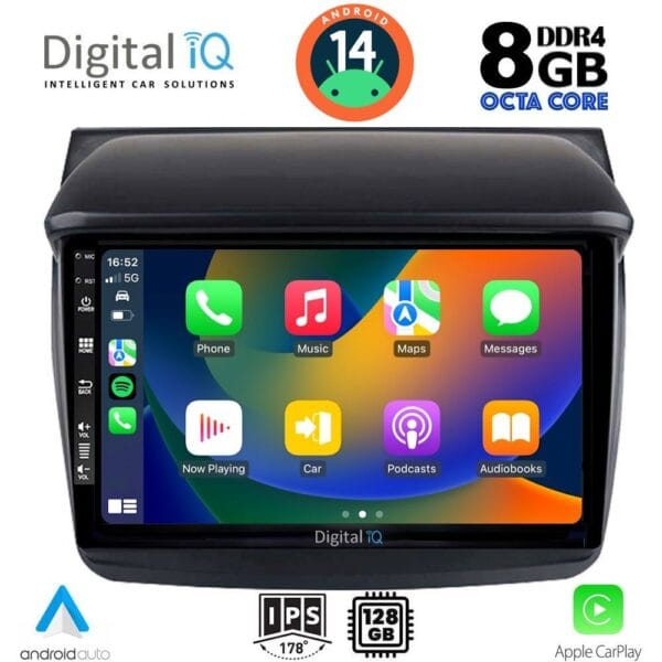 DIGITAL IQ BXF 7436_CPAA (9inc) MULTIMEDIA TABLET for MITSUBISHI L200 mod. 2006-2015 - Image 2