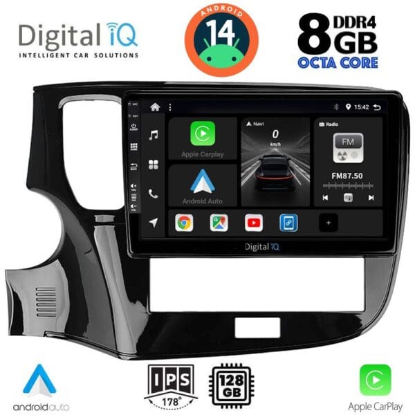 AIN-125424 - Digital iQ - DIGITAL IQ BXF 7440_CPAA (10inc) MULTIMEDIA TABLET for MITSUBISHI OUTLANDER mod. 2020-2022 - ALL IN POINT - LEFKELIS.GR