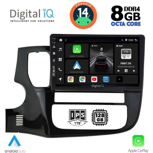 AIN-125311 - Digital iQ - DIGITAL IQ BXF 7443_CPAA (10inc) MULTIMEDIA TABLET for MITSUBISHI OUTLANDER mod. 2013-2020 - ALL IN POINT - LEFKELIS.GR