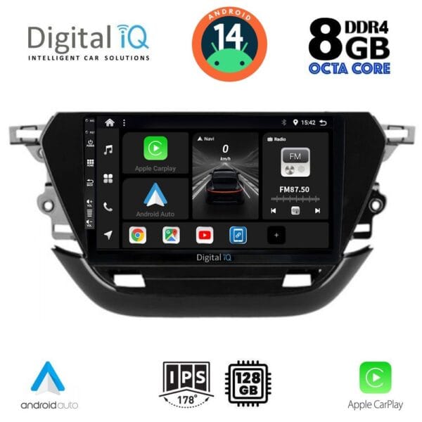 AIN-125138 - Digital iQ - DIGITAL IQ BXF 7487_CPAA (9inc) MULTIMEDIA TABLET for OPEL CORSA F mod. 2021> - ALL IN POINT - LEFKELIS.GR