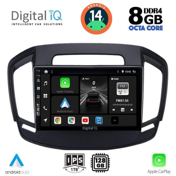 AIN-125325 - Digital iQ - DIGITAL IQ BXF 7492_CPAA (9inc) MULTIMEDIA TABLET for OPEL INSIGNIA  mod.2014-2017 - ALL IN POINT - LEFKELIS.GR