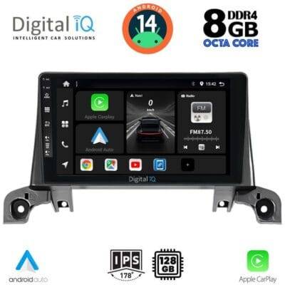 AIN-125084 - Digital iQ - DIGITAL IQ BXF 7519_CPAA (9inc) MULTIMEDIA TABLET for PEUGEOT 3008 - 5008 mod. 2016> - ALL IN POINT - LEFKELIS.GR
