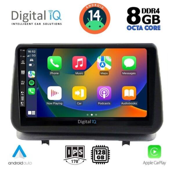 DIGITAL IQ BXF 7543_CPAA (9inc) MULTIMEDIA TABLET for RENAULT CLIO mod. 2005-2011 - Image 2