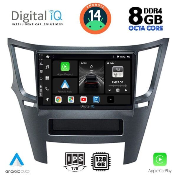 AIN-125354 - Digital iQ - DIGITAL IQ BXF 7667_CPAA (9inc) MULTIMEDIA TABLET for SUBARU LEGACY - OUTBACK mod. 2009-2014 - ALL IN POINT - LEFKELIS.GR