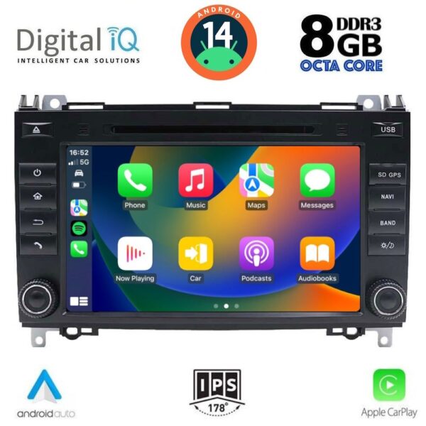 DIGITAL IQ BXF 668_CPAA (7'' DVD) MULTIMEDIA SYSTEM for MERCEDES A – B – SPRINTER – VITO – VIANO mod. 2004-2020 - Image 13