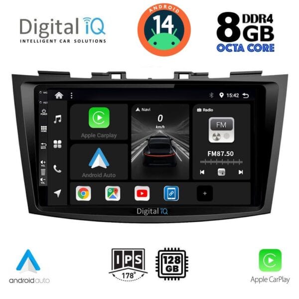 AIN-125361 - Digital iQ - DIGITAL IQ BXF 7685_CPAA (9inc) MULTIMEDIA TABLET for SUZUKI SWIFT mod. 2011-2016 - ALL IN POINT - LEFKELIS.GR