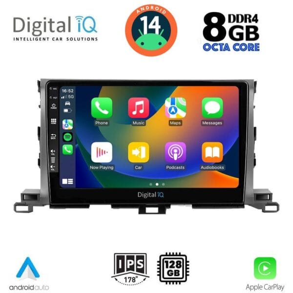 DIGITAL IQ BXF 7700_CPAA (10inc) MULTIMEDIA TABLET for TOYOTA HIGHLANDER mod. 2014-2019 - Image 2