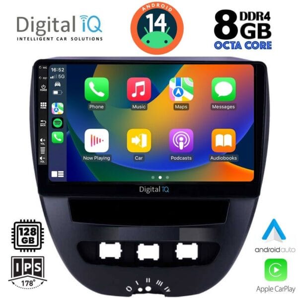 DIGITAL IQ BXF 7707_CPAA (10inc) MULTIMEDIA TABLET for CITROEN C1-PEUGEOT 107-TOYOTA AYGO mod. 2005-2014 - Image 2