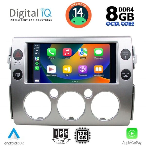 DIGITAL IQ BXF 7717_CPAA (9inc) MULTIMEDIA TABLET for TOYOTA FJ CRUISER mod. 2007-2013 - Image 2